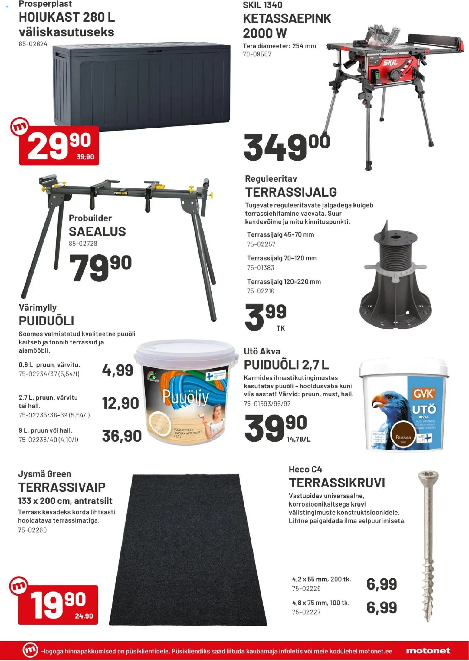 Motonet tarjoukset – voimassa 25/03/2026 alkaen | Sivu: 11 | Tuotteet: Voi