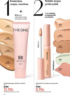 Oriflame-mainoslehti voimassa 15/07/2026 alkaen | Sivu: 36 | Tuotteet: Peitevoide