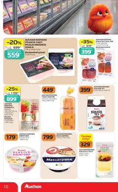 AUCHAN KEDVENC SZELELTELT EDAMI SAJT, edami, 125 g, 2632 Ft/kg - amely érvényes a következő dátumtól: 2026.10.15. | Oldal: 10 | Termékek: Tej, Kenyér, Szalámi, Toast kenyér