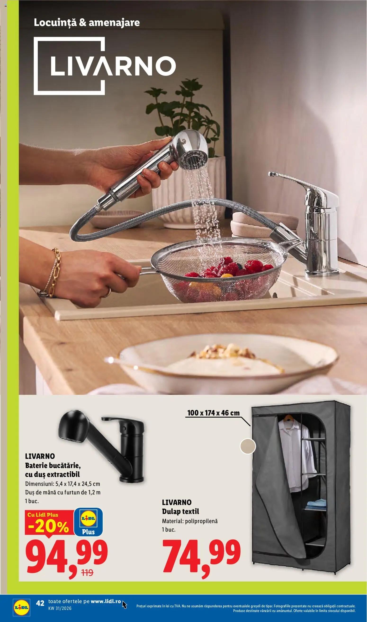 Noul catalog Lidl – valabil de la 27.07.2026 | Pagină: 42