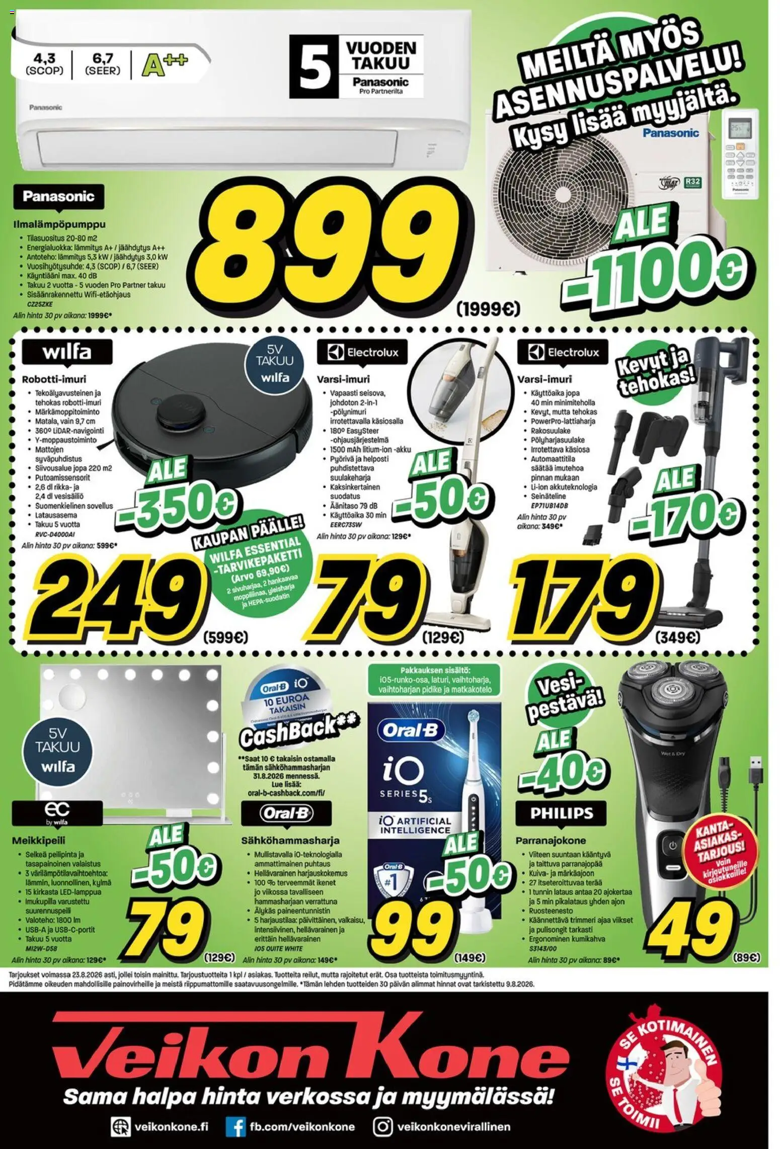 Veikon Kone - Verkkolehti - Veikon Kone – voimassa 10/08/2026 alkaen | Sivu: 8