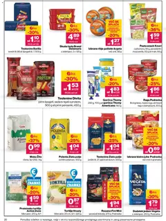 Mercator katalog akcije – veljaven od 23.07.2026 | Stran: 20 | Izdelki: Polenta, Spageti, Testenine, Svedri