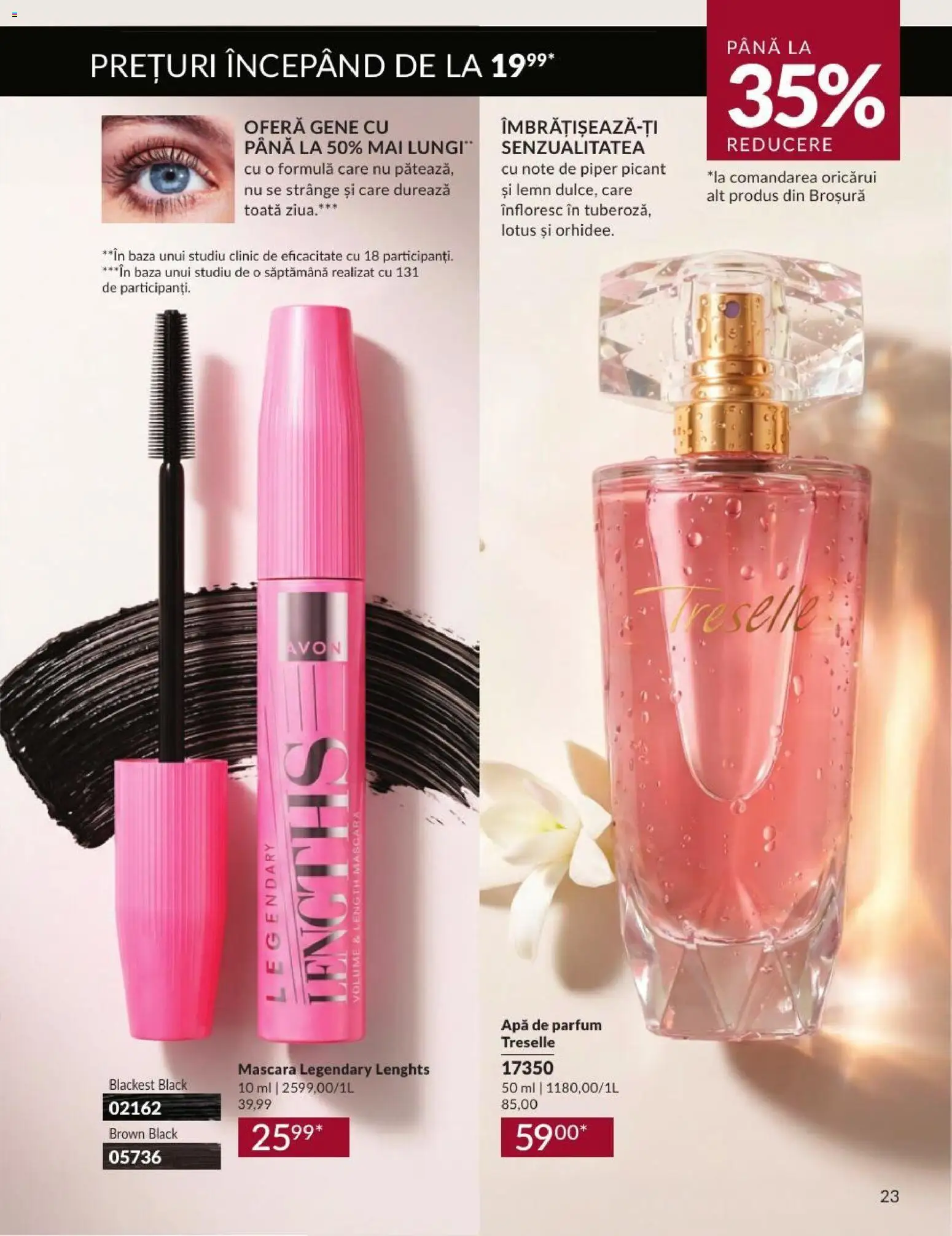 Noul catalog Avon – valabil de la 01.09.2026 | Pagină: 23 | Produse: Apă de parfum, Parfum, Apă, Piper