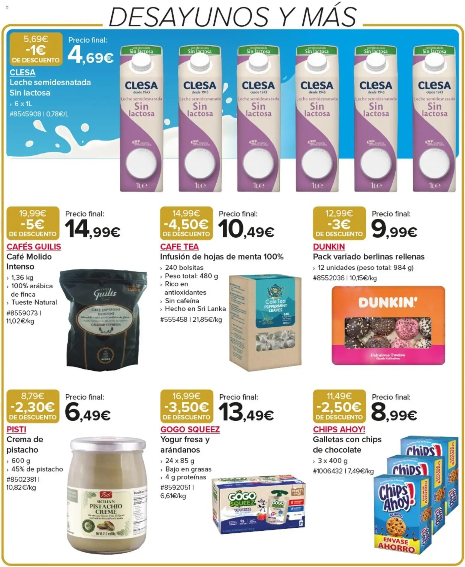 Costco catálogo │ válido desde el 06.03.2026 | Página: 5 | Productos: Yogur, Café, Crema, Galletas