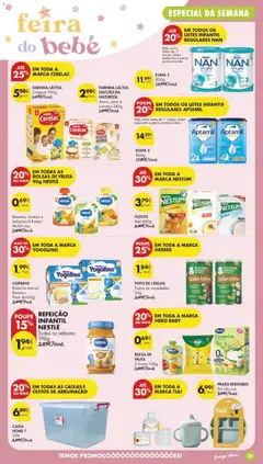 Pré-visualização PUFFS DE CEREAIS, Todas as variedades 35g válido de 19.05.2026 | Página: 35 | Produtos: Bolsa, Farinha láctea, Banana, Flocos