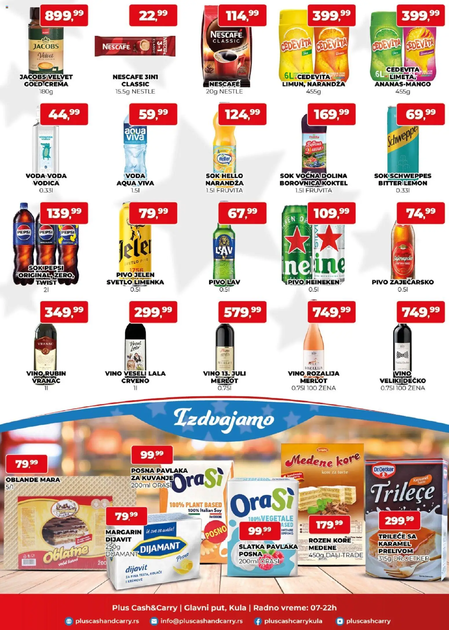 Plus Cash & Carry katalog - važi od 08.05.2026 | Strana: 3 | Proizvode: Sok, Pivo, Nescafé, Pepsi