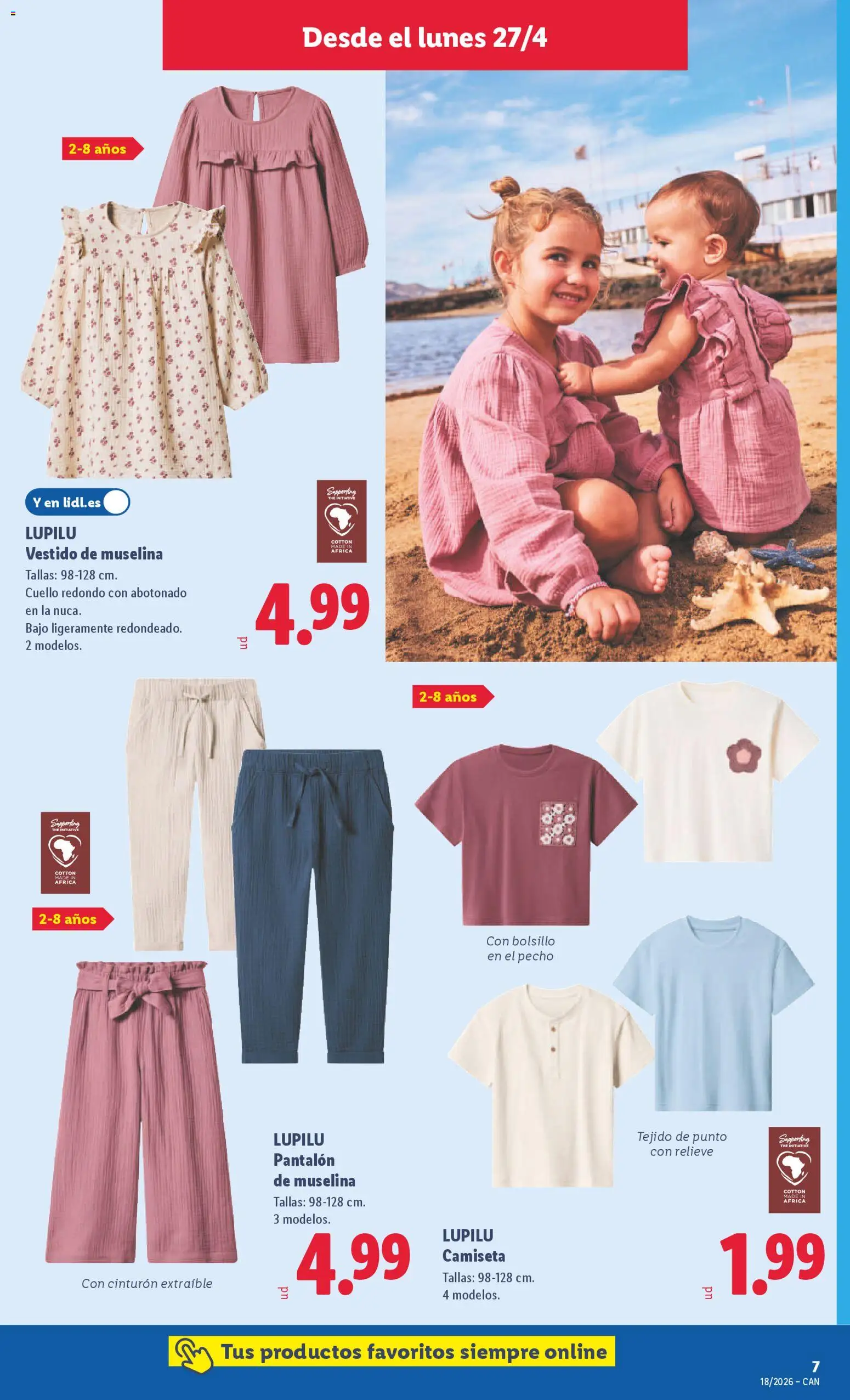 Lidl folleto de bazar │ válido desde el 27.04.2026 | Página: 15 | Productos: Cinturón
