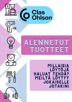 Clas Ohlson-mainoslehti voimassa 29.05.2026 alkaen