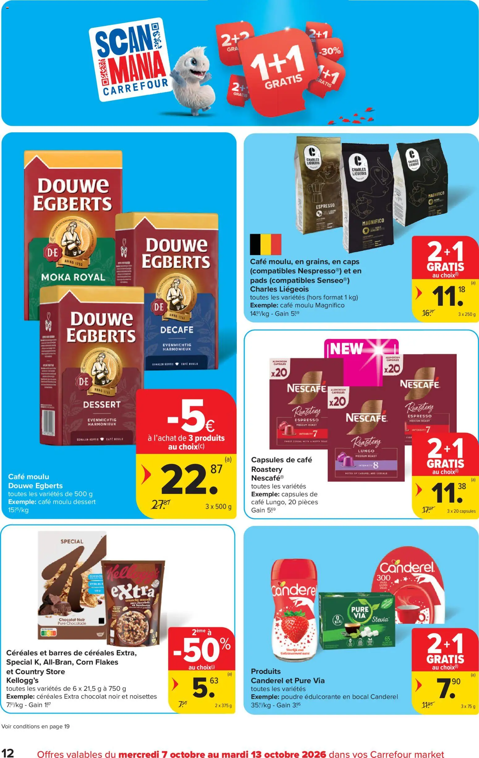 {H1} | Pagina: 12 | Producten: Capsules, Pads, Nescafe, Chocolade