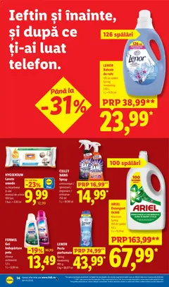 Ofertele Lidl valabile de la 28.09.2026 | Pagină: 14