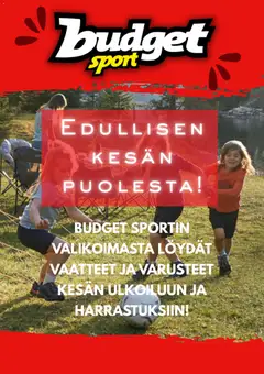 Budget Sport-mainoslehti voimassa 21/07/2026 alkaen