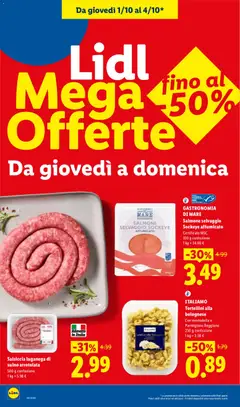 Anteprima del volantino Lidl volantino valido a partire dal 01/10/2026 | Pagina: 2