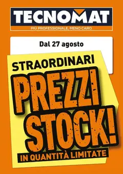 Anteprima del volantino TECNOMAT catalogo Roma valido a partire dal 27/08/2026