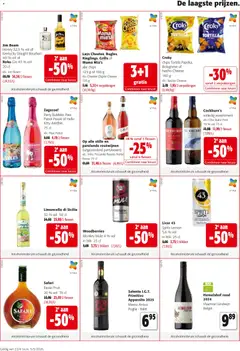 Colruyt folder / publicité - Voorbeeld van een folder van Colruyt, geldig van 22.04.2026 | Pagina: 4 | Producten: Bourbon, Gin, Chips, Tortilla