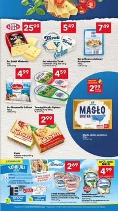 Pogląd oferty "Lewiatan gazetka - Bydgoszcz" - ważna od 21.05.2026 | Strona: 8 | Produkty: Serek, Masło, Ser, Mozzarella