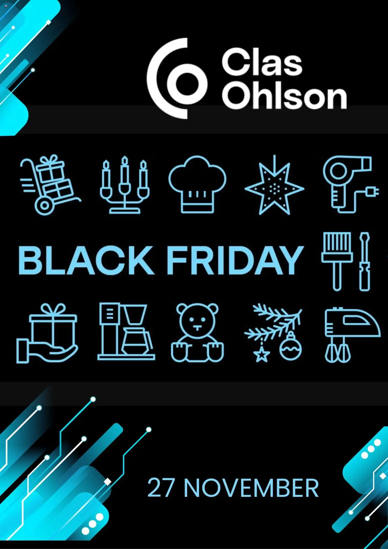 Clas Ohlson reklamblad aktuell från 20/10/2026 | Sida: 1
