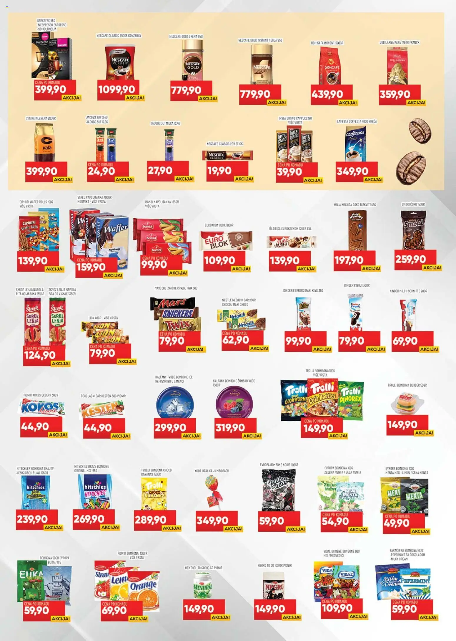 Medius katalog - važi od 05.05.2026 | Strana: 13 | Proizvode: Milka, Smoki, Kafa, Med