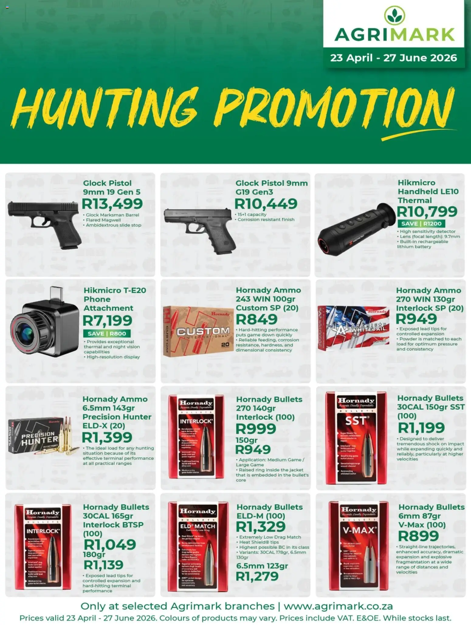 New Agrimark catalogue – valid from 23.04.2026 | Page: 4 | Products: Jacket, Phone, Battery, Powder