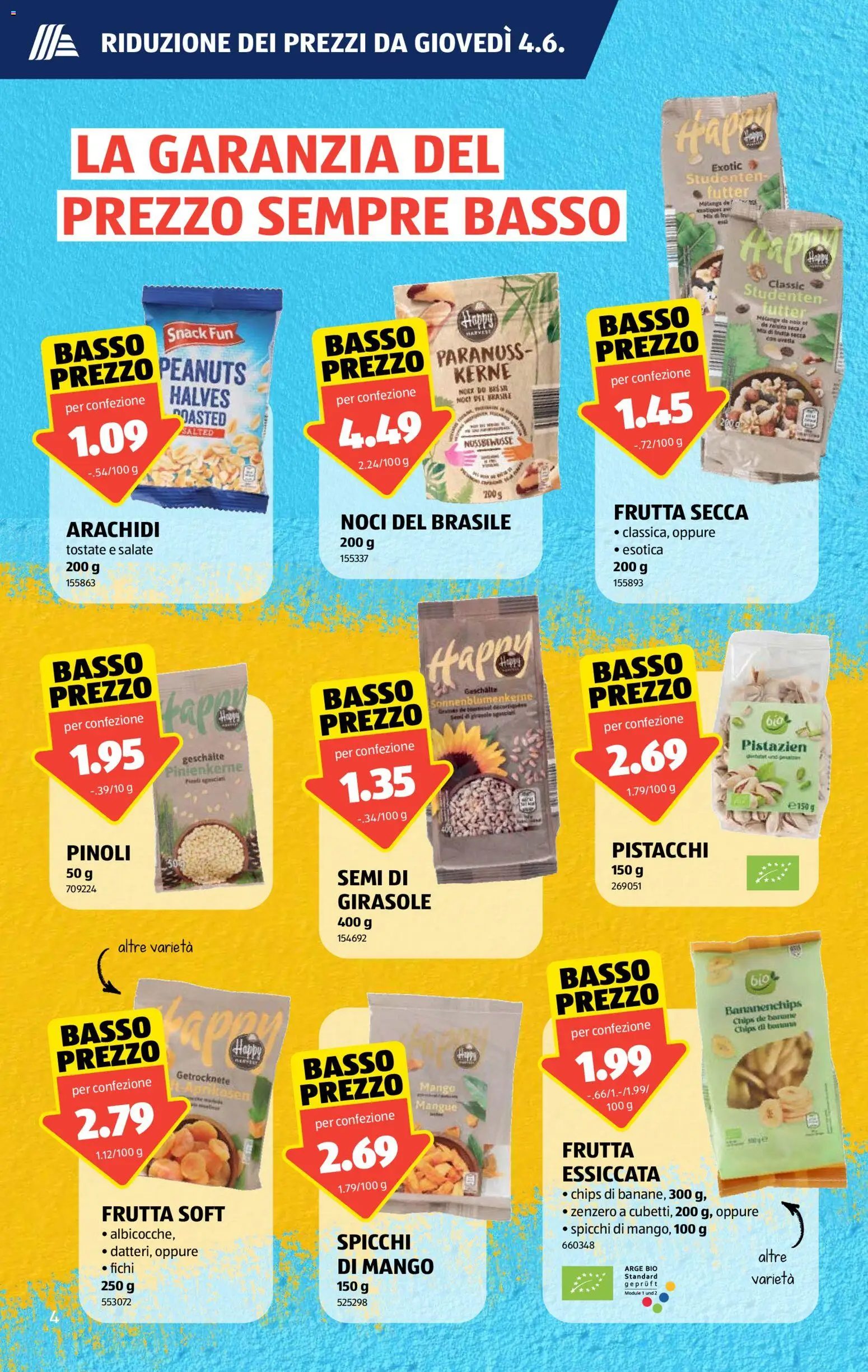 Aldi aktionen IT – gültig ab 04.06.2026 | Seite: 4 | Produkte: Chips, Mango