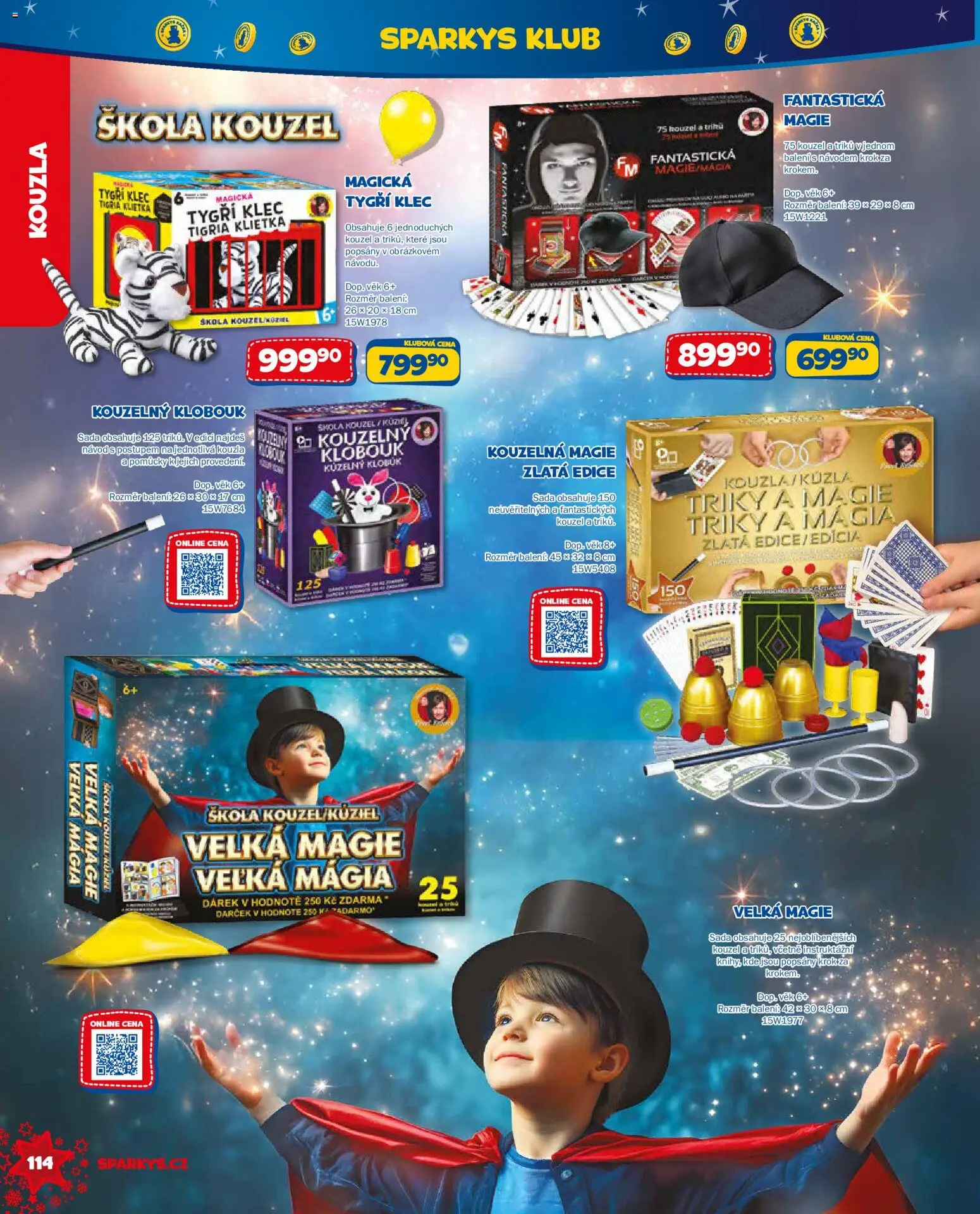Sparkys katalog Vánoce 2026 od 01.10.2026 | Strana: 114 | Produkty: Klobouk