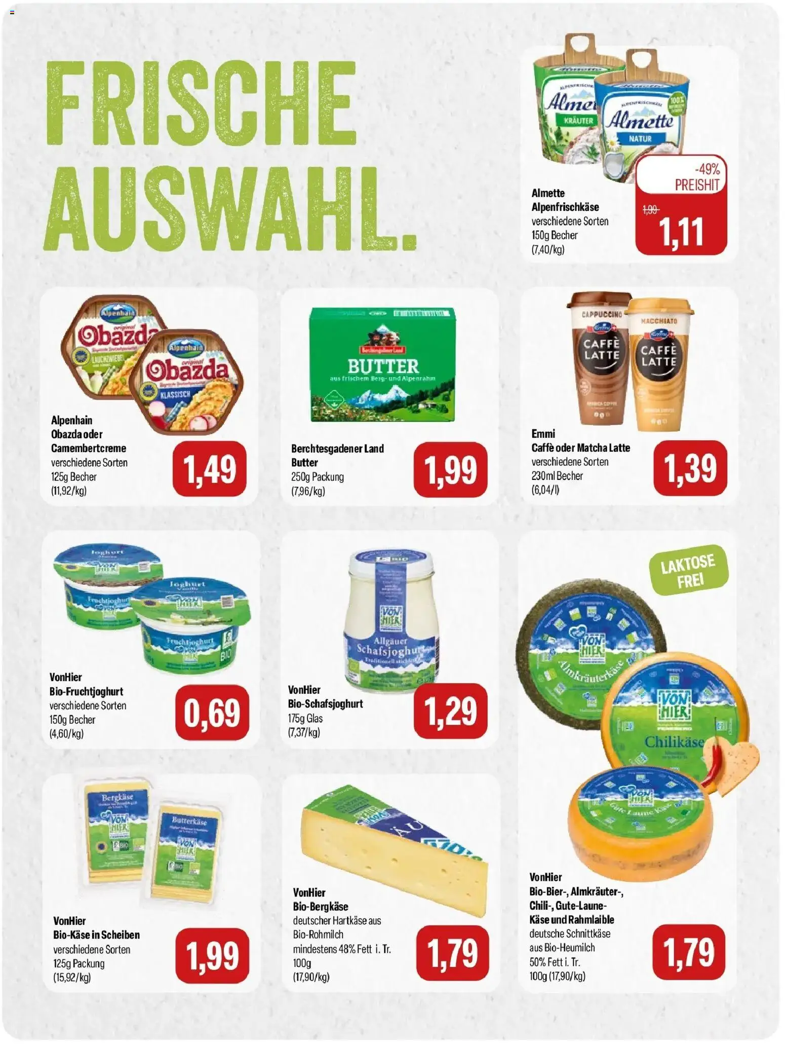 Feneberg Aktuelle Angebote (ab 17.09.2026) zum Blättern | Seite: 5 | Produkte: Almette, Butter, Käse