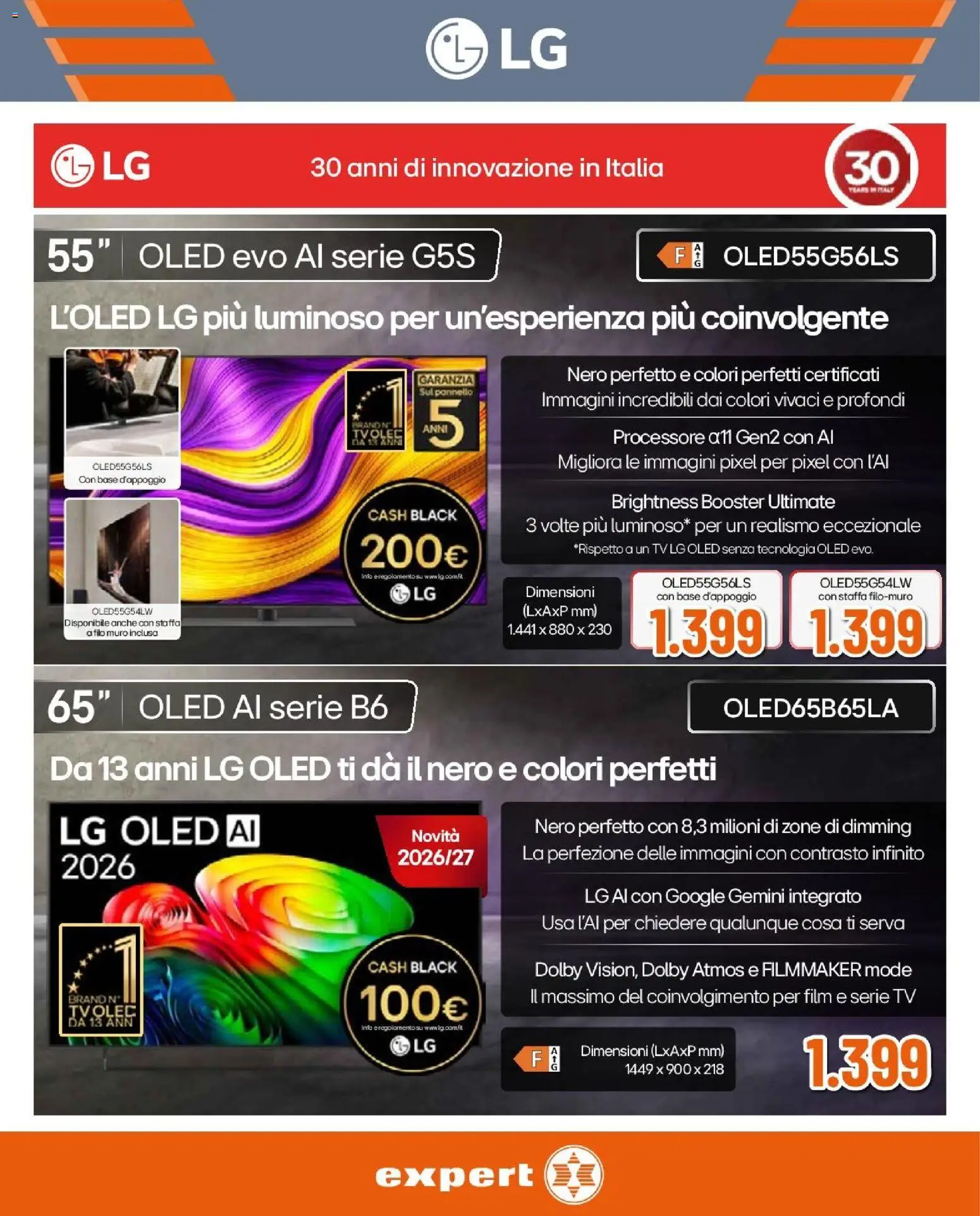 Volantino Expert del 20/08/2026 | Pagina: 4 | Prodotti: TV