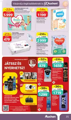 Auchan akciós újság - amely érvényes a következő dátumtól: 11.06.2026 | Oldal: 35