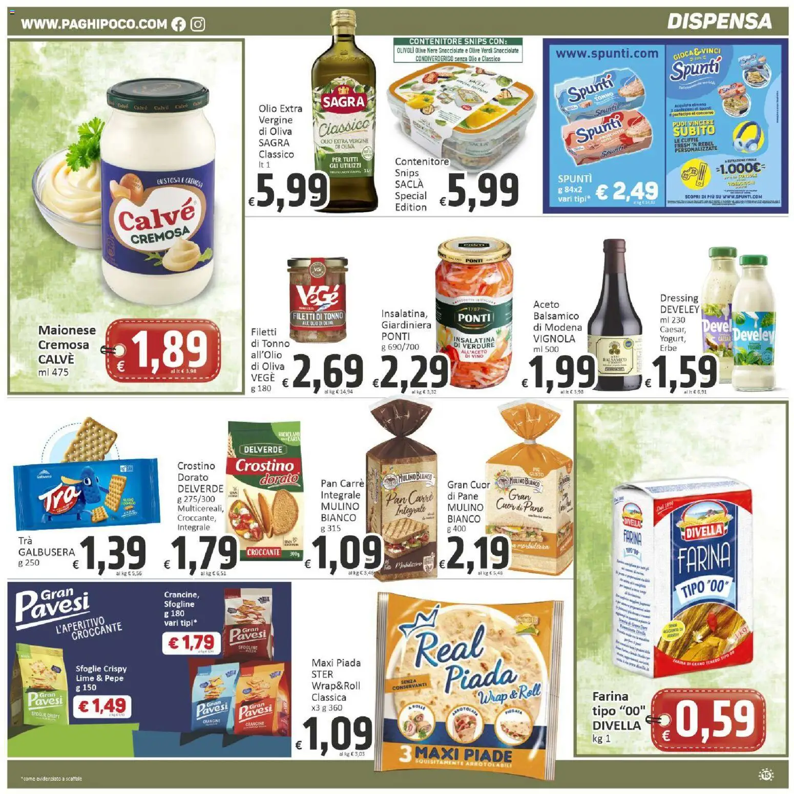 Volantino Paghi Poco del 19.05.2026 | Pagina: 15