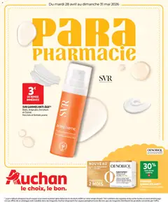 Auchan Parapharmacie, beauté - Voorbeeld van een folder van Auchan, geldig van 28.04.2026