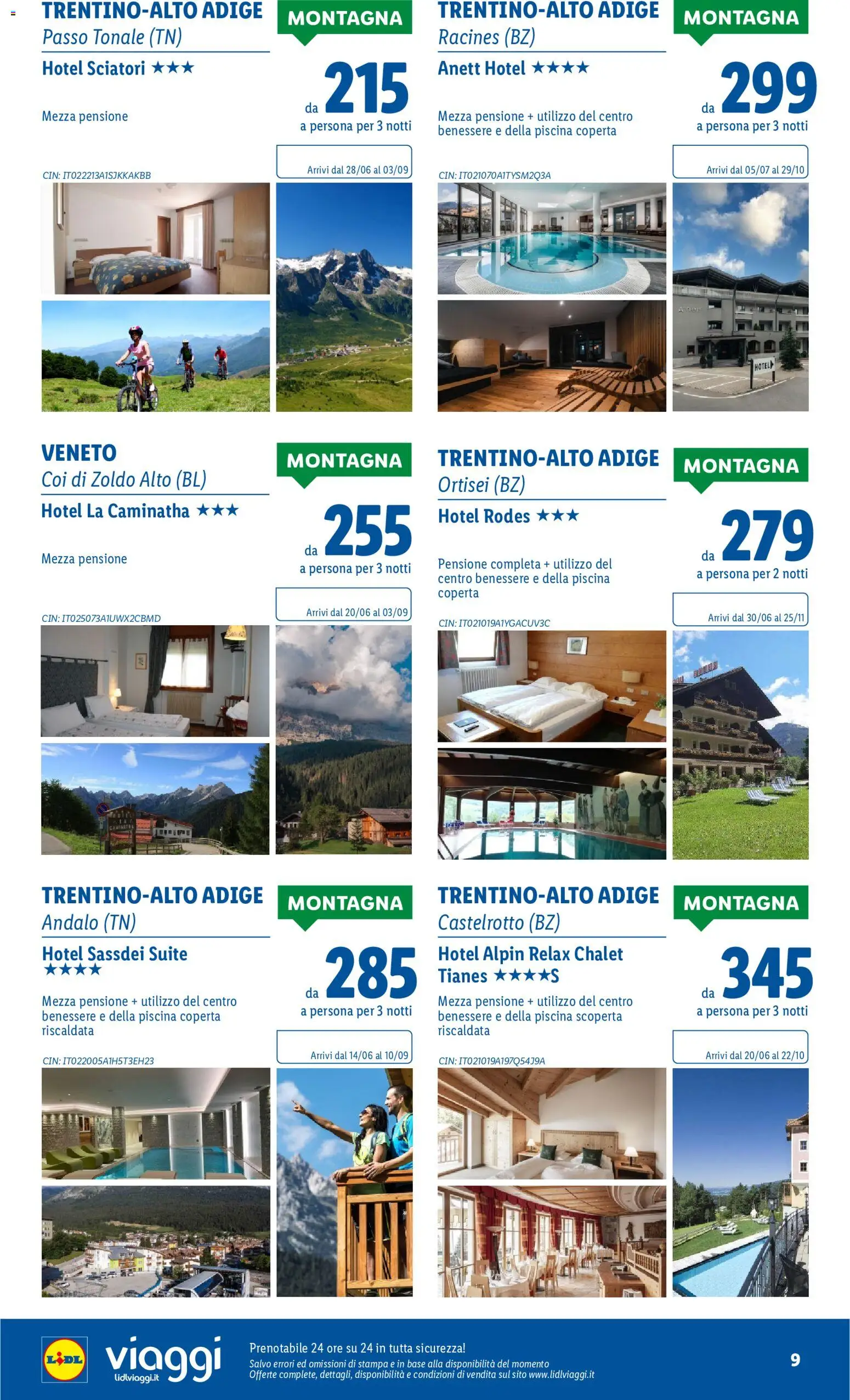 Volantino Lidl del 01.06.2026 | Pagina: 9 | Prodotti: Piscina, Stampa, Coperta