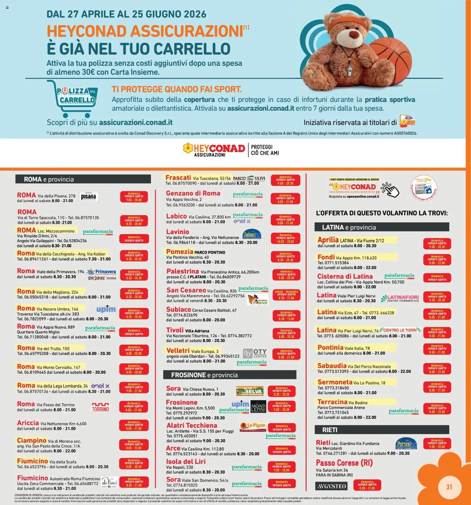 Volantino Conad del 06.05.2026 | Pagina: 31 | Prodotti: Carrello