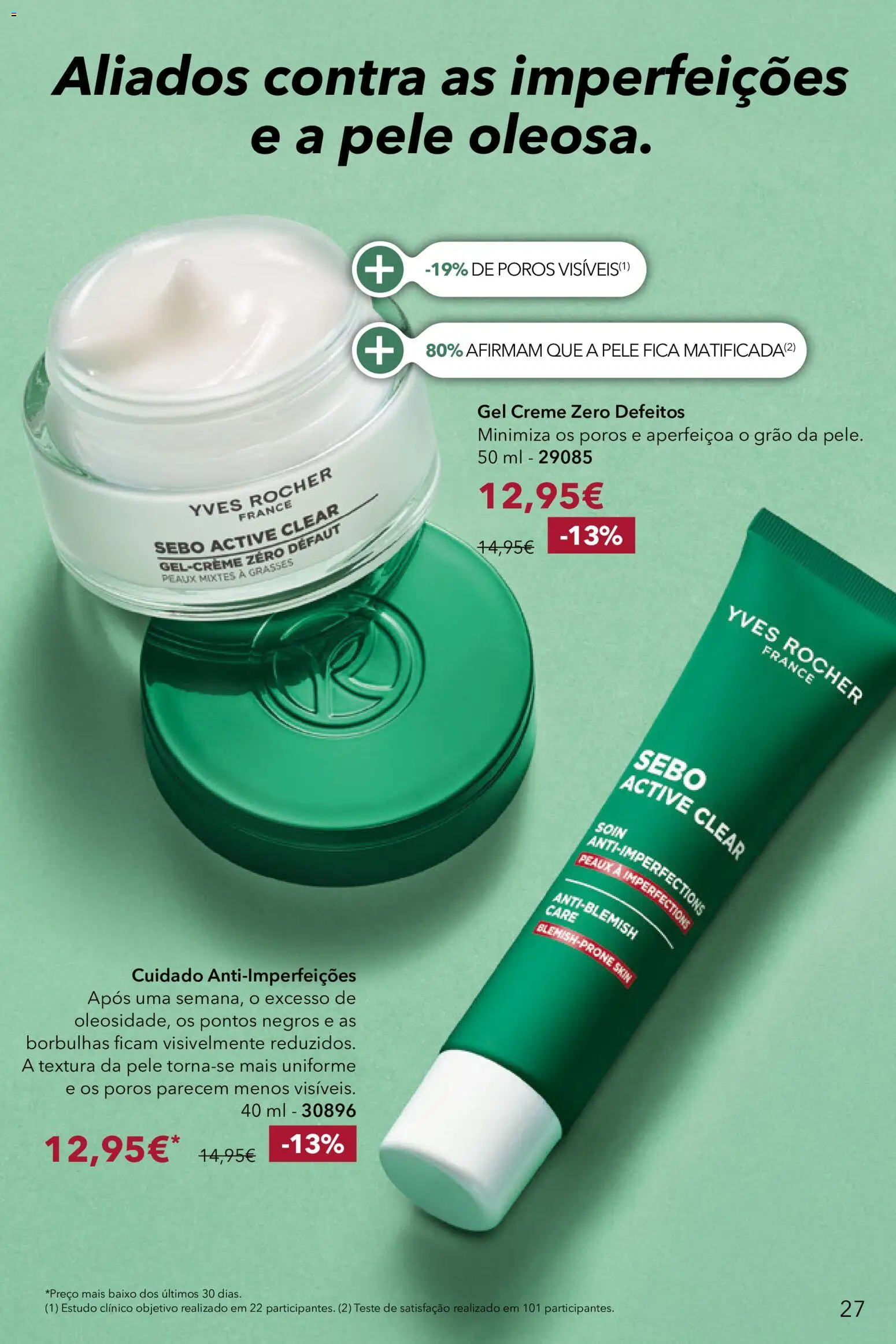 Yves Rocher Catálogo 12 │ válido de 24/09/2026 | Página: 27 | Produtos: Creme