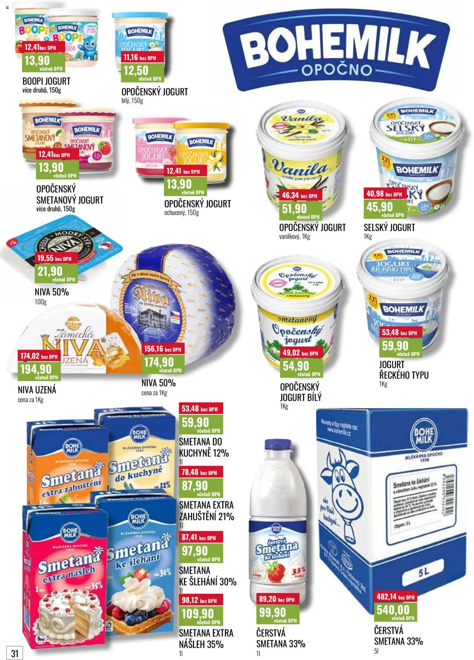 Ratio leták od 01.06.2026 | Strana: 32 | Produkty: Smetanový jogurt, Jogurt, Niva, Kuchyně