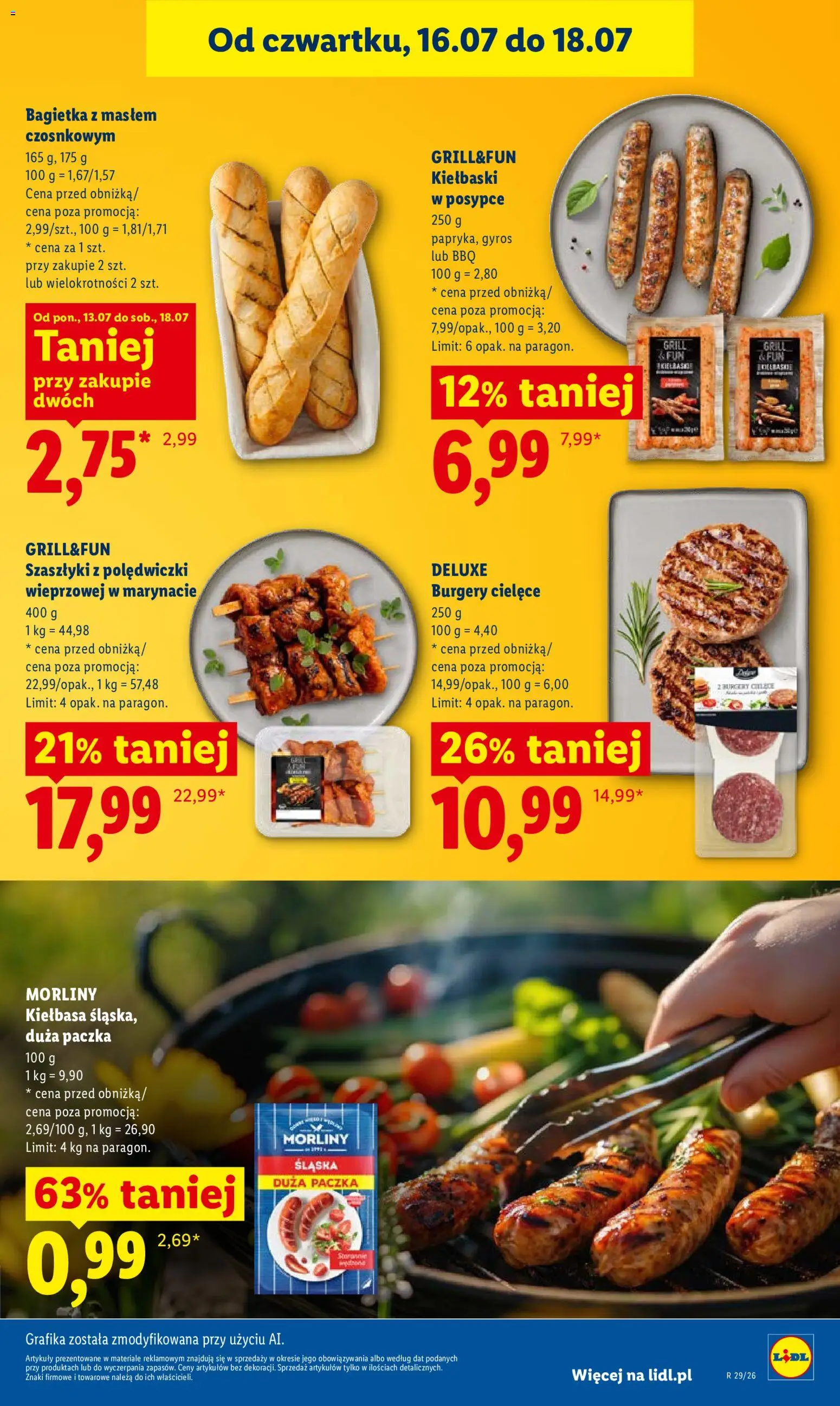 Lidl Polsko leták od 16.07.2026 | Strana: 53 | Produkty: Gyros, Deluxe