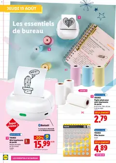 LIDL - Prévisualisation de LIDL catalogue Préparez la rentrée valide à partir de 13/08/2026 | Page: 14