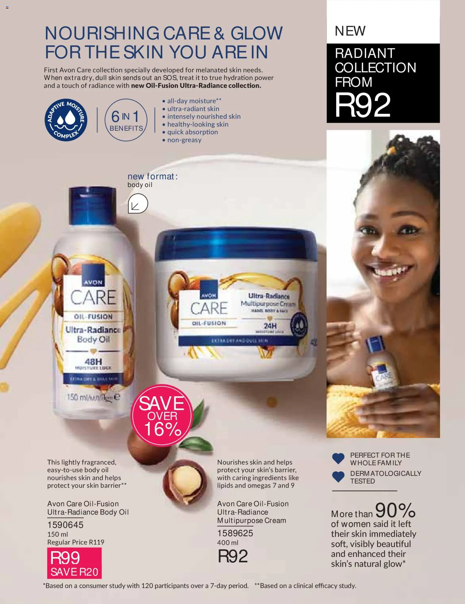 New Avon catalogue – valid from 01/10/2026 | Page: 171 | Products: Ingredients, Oil, Cream