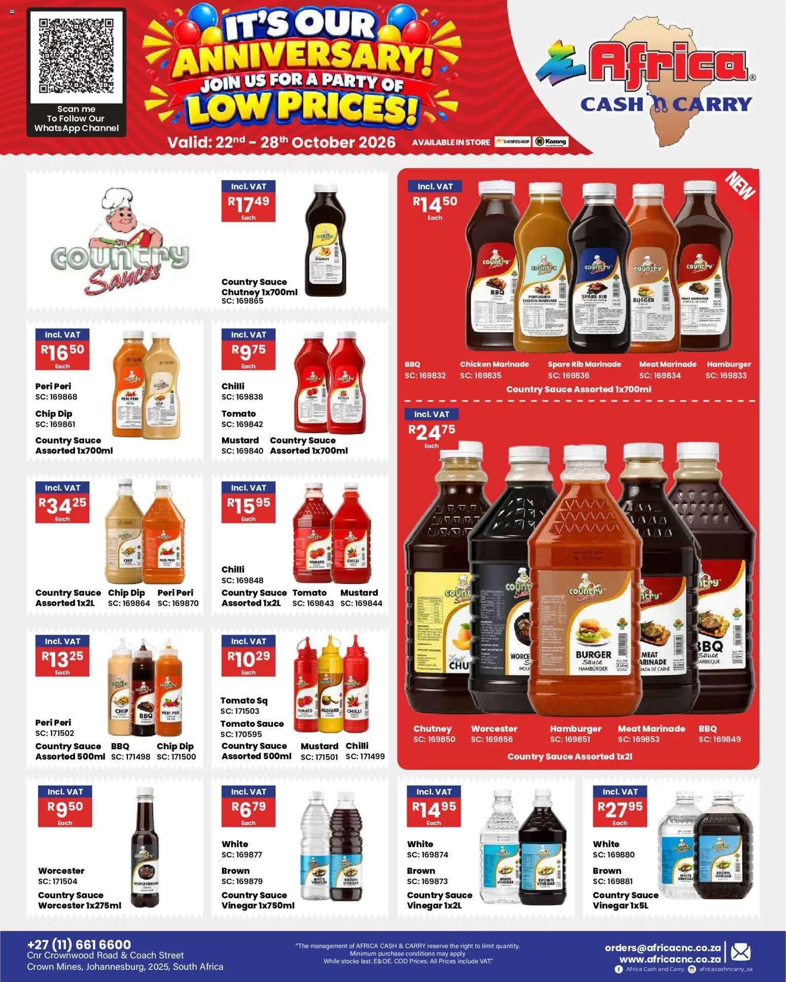 New Africa Cash & Carry catalogue – valid from 22/10/2026 | Page: 139