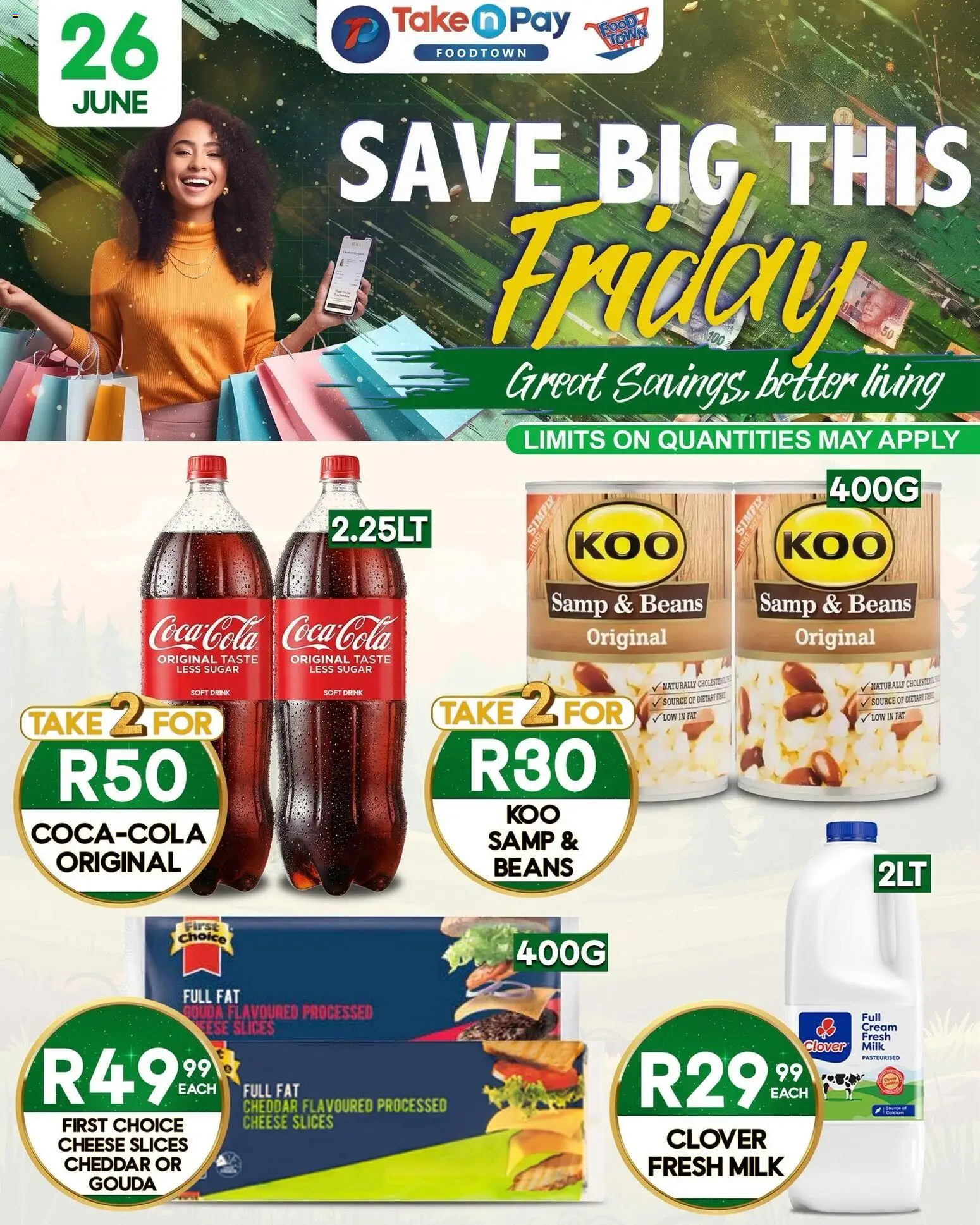 New Take n Pay catalogue – valid from 26/06/2026 | Page: 1 | Products: Fish