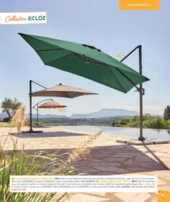 Jardiland - Prévisualisation de Jardiland catalogue printemps - été valide à partir de 27/02/2026 | Page: 69 | Produits: Parasol déporté, Parasol