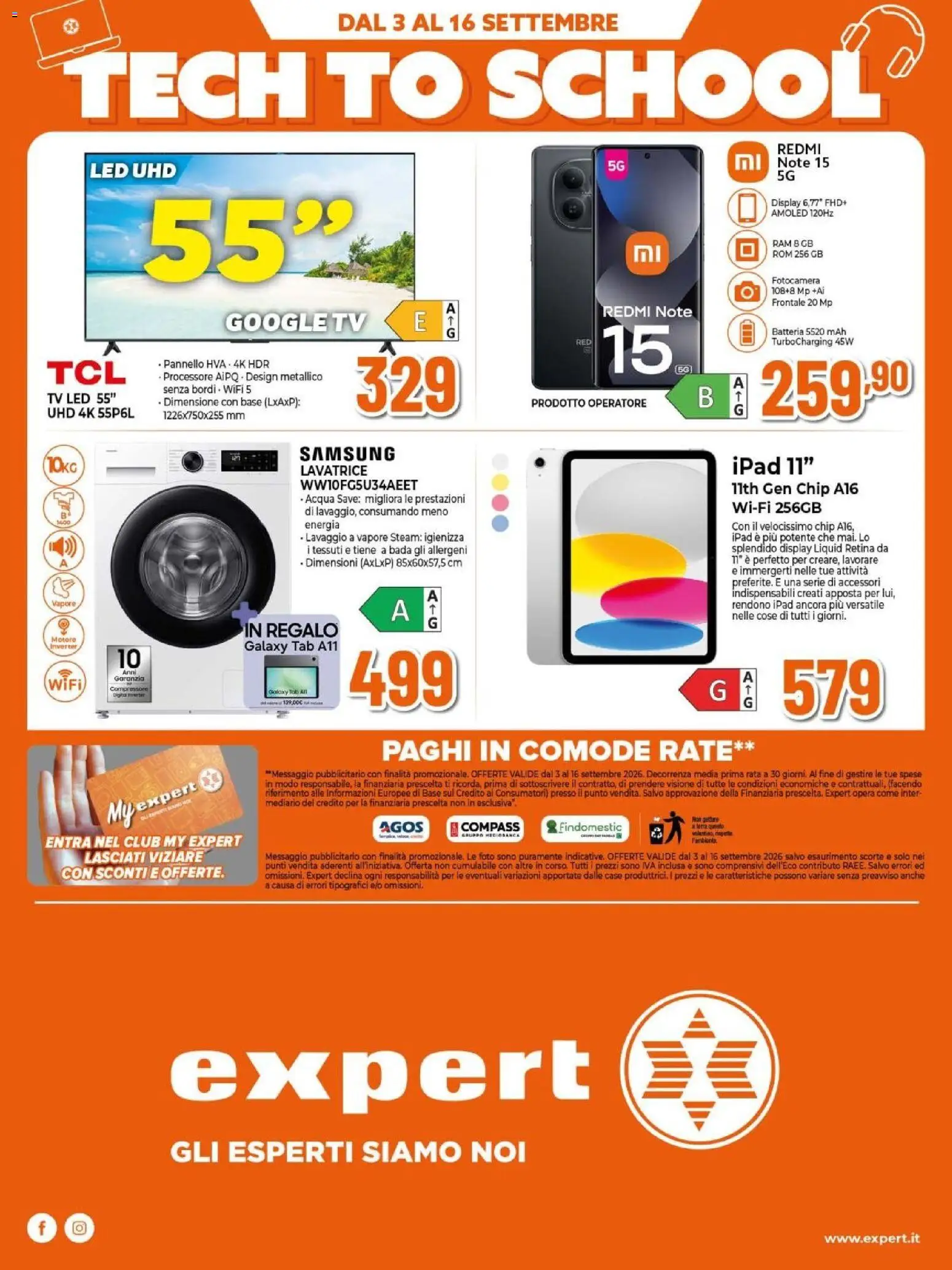 Volantino Expert del 03/09/2026 | Pagina: 34