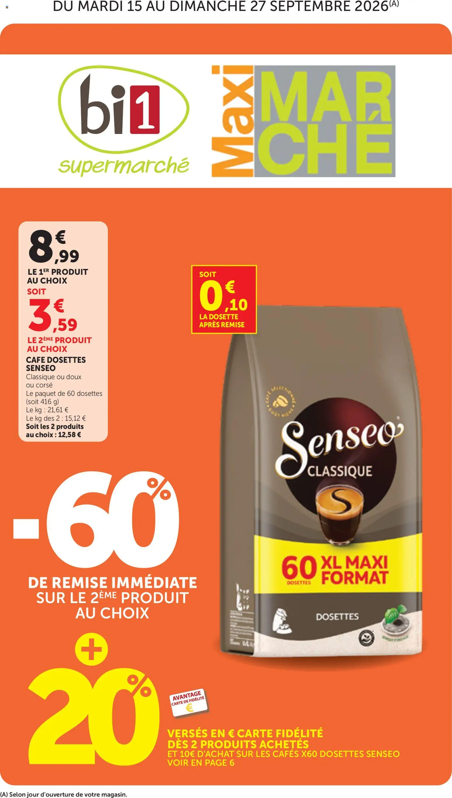 {H1} | Page: 1 | Produits: Senseo, Café, Dosettes Senseo
