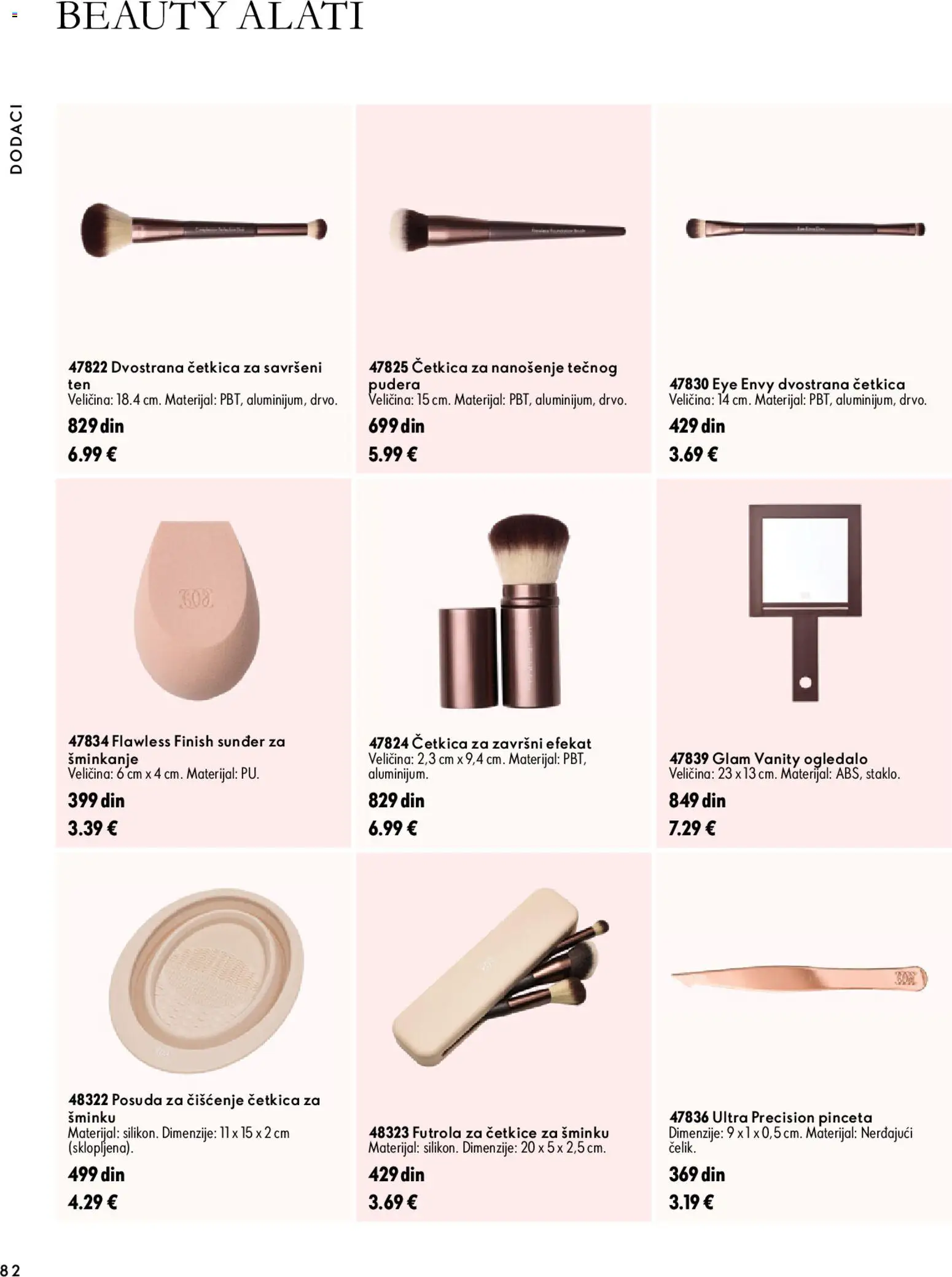 Oriflame katalog - važi od 18.11.2026 | Strana: 82 | Proizvode: Finish, Ogledalo, Futrola