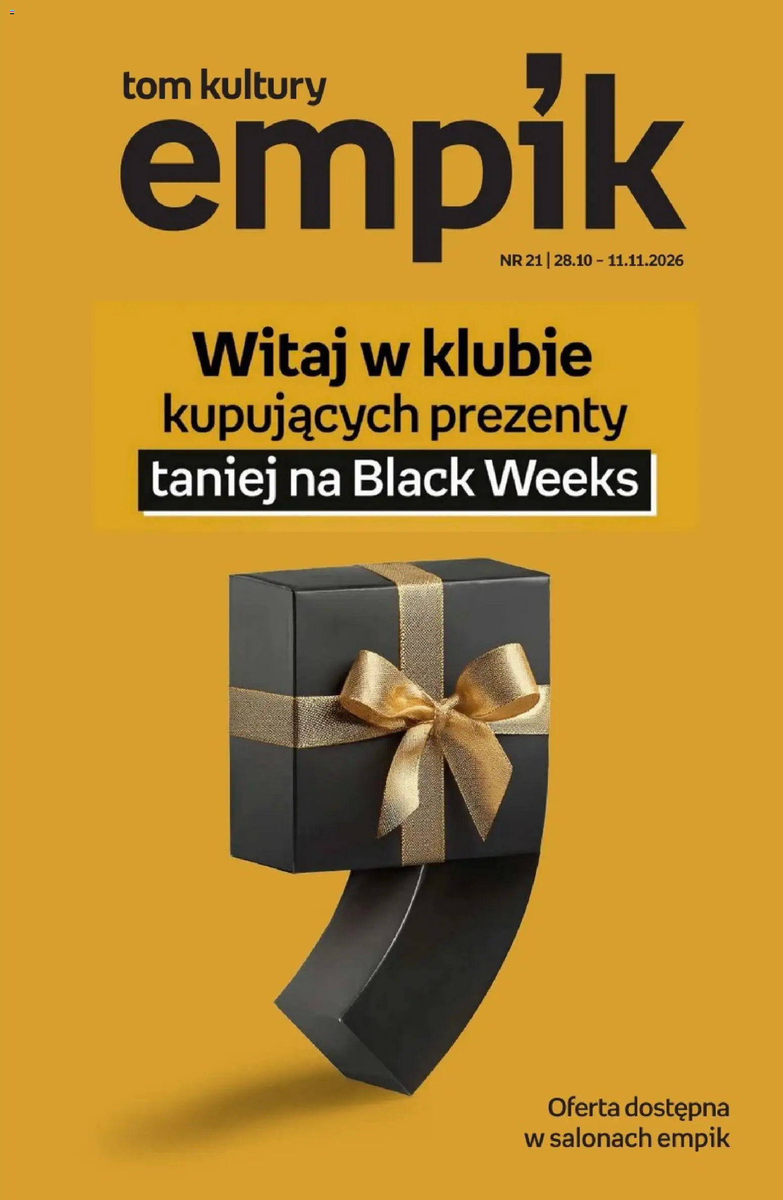 Empik Black Weeks od 28.10.2026 | Strona: 1