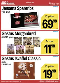 Abc Lavpris - Tilbudsavis uge 22 gyldig fra 27.05.2026 | Side: 7 | Produkter: Kakao, Spareribs, Isvafler, Ovn