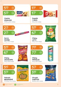 Pogląd oferty "Eurocash gazetka - Ofensywa Spożywcza" - ważna od 17.09.2026 | Strona: 8 | Produkty: Croissant, Żeberka, Cream cheese, Ciastka