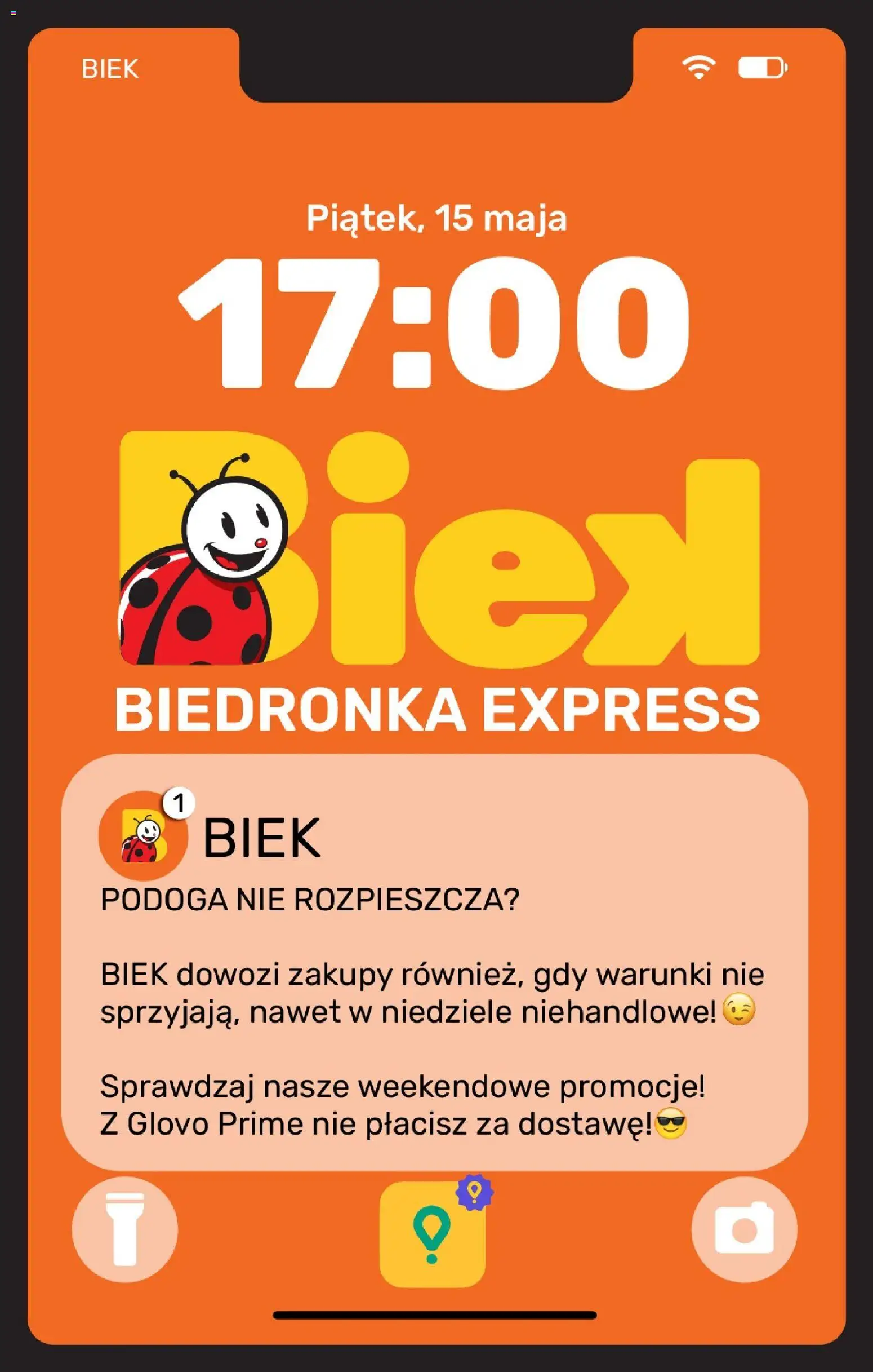 Biedronka gazetka - Biek od 15.05.2026 | Strona: 1