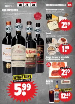 Dirk - Black Friday aankondiging - Voorbeeld van een folder van Dirk, geldig van 09/09/2026 | Pagina: 27 | Producten: Fles, Prosciutto, Alcohol, Bord