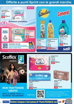 Anteprima del volantino Carrefour volantino Market - Punti Sprint Payback valido a partire dal 21.04.2026 | Pagina: 14 | Prodotti: Detergente, Fazzoletti, Bici elettrica, Apple Watch