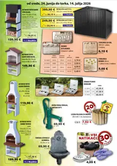 Živex katalog akcije – veljaven od 24.06.2026 | Stran: 9 | Izdelki: Steklenica, Kuhalnik, Natikaci