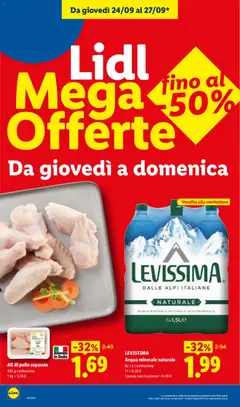 Anteprima del volantino Ali di pollo separate, 450 g confezione valido a partire dal 24/09/2026 | Pagina: 2